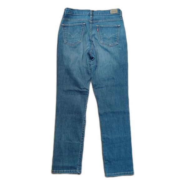 LEVI'S Perfectly Slimming 512 Skinny Jeans Sz 10 Women's High Rise Stretch Jeans - Picture 2 of 4